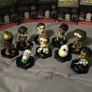 Funko mystery minis.  Star Wars